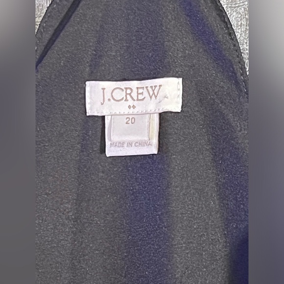 J. Crew Women’s Black Spaghetti Straps Chiffon Camisole Size 20 - Picture 3 of 6